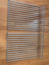 Broilmaster Barbecue grill 2 piece cooking grid / grate 22.25" x 15.25"