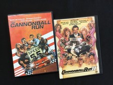 Cannonball Run + Cannonball Run II - DVD Lot Burt Reynolds RARE OOP 1 & 2