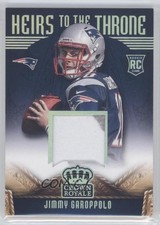 2014 Panini Crown Royale Heirs to the Throne Prime 11/99 Jimmy Garoppolo 1bm