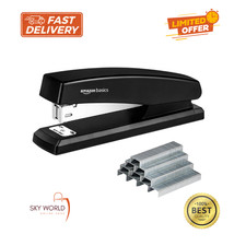 Stapler Black with 1000 Staples 25 Sheet Capacity