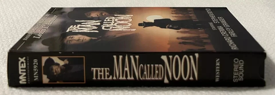 The Man Called Noon (VHS, 1993, 1973 Film) Richard Crenna - VG+ Tested - Image 4 of 4