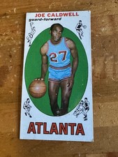 JOE CALDWELL 1969-70 TOPPS BASKETBALL TALL BOY ROOKIE CARD # 41 VG-EX. rookie card picture