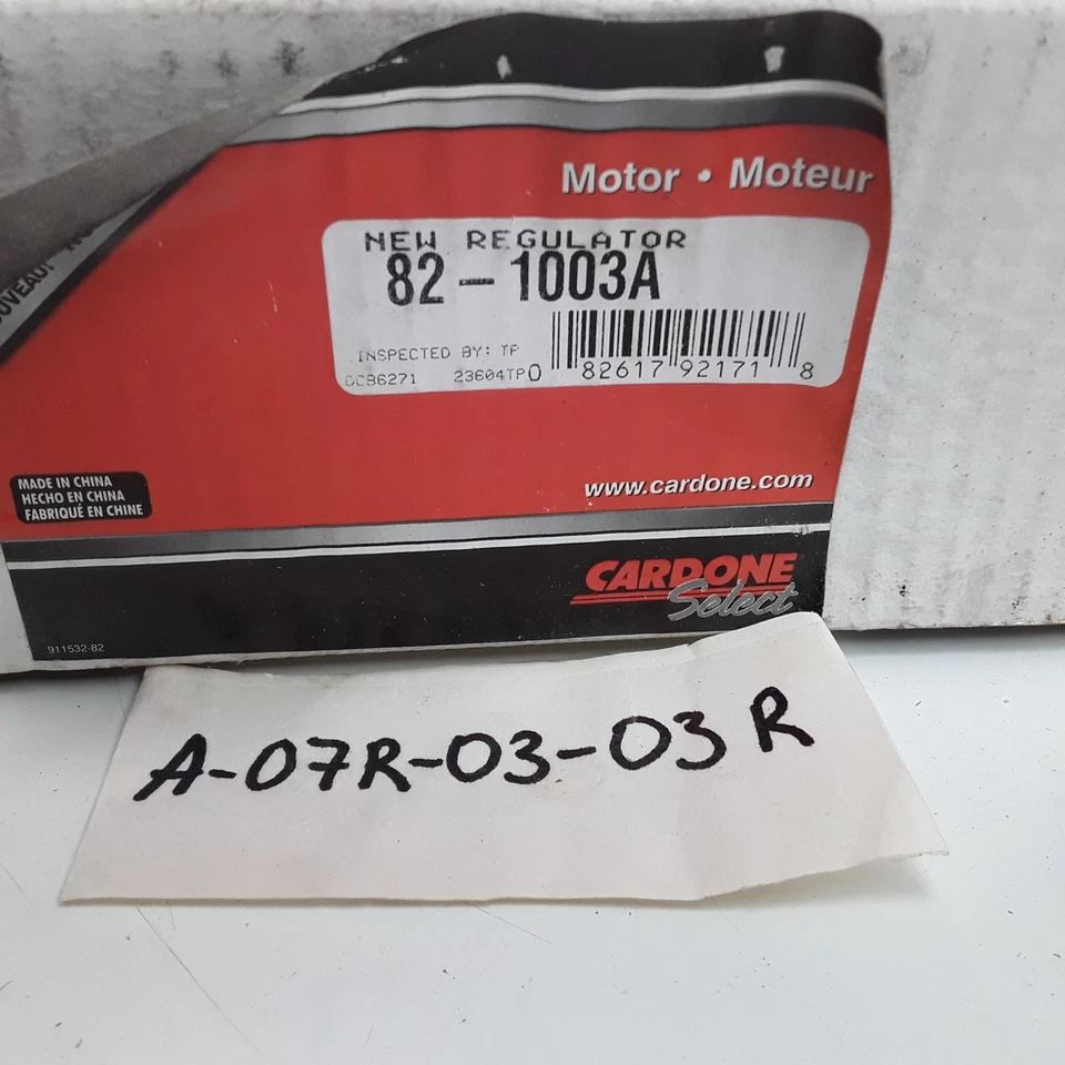 Cardone 82-1003A 左前窗调节器适用于凯迪拉克 DeVille (2002 - 2005) — 第 4/4 张图片