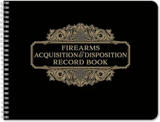 BookFactory Firearms Acquisition and Disposition A&D Gun Log Book ATF Gun LogBoo