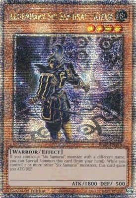 Legendary Six Samurai - Kizan - RA03-EN249 - Quarter Century Secret Rare - 1st E