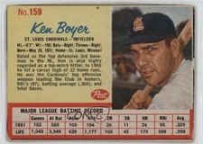 1962 Post Ken Boyer #159 sq1