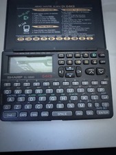 Vintage Sharp EL-6690 Memo Master 64KB Electronic Organizer Calculator PDA RARE