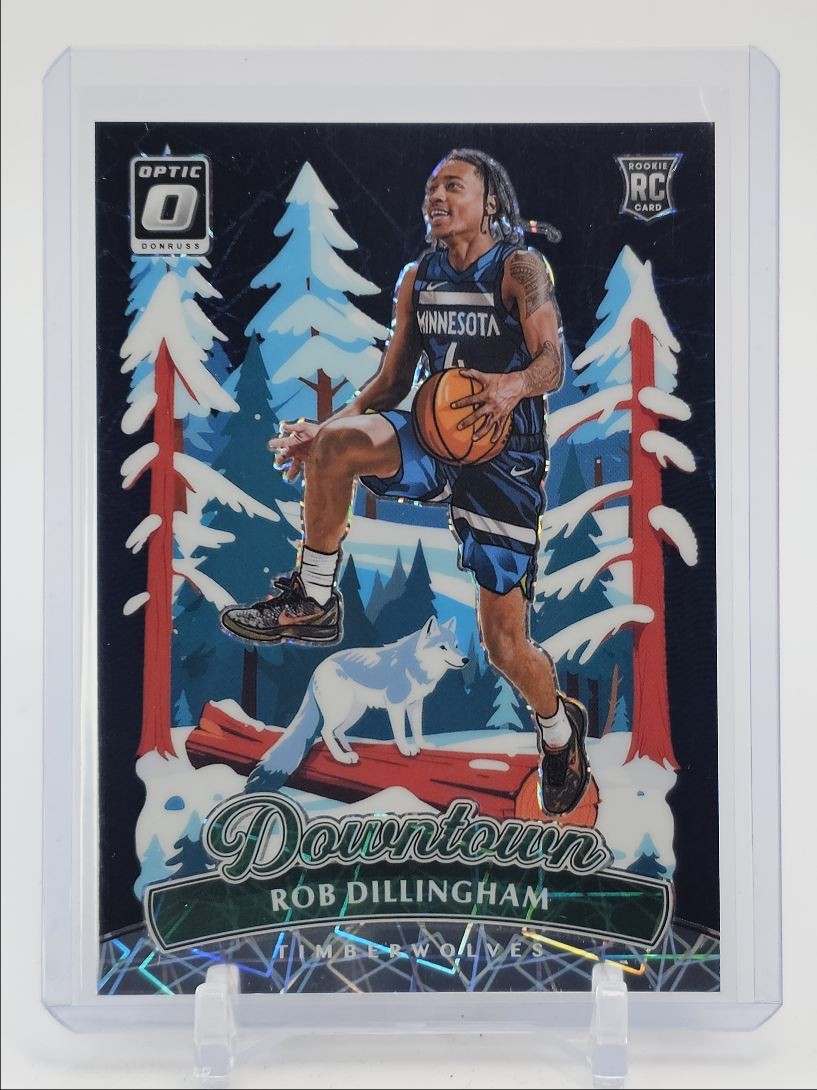 ROB DILLINGHAM 2024-25 DONRUSS OPTIC DOWNTOWN SSP ROOKIE RC Q4669