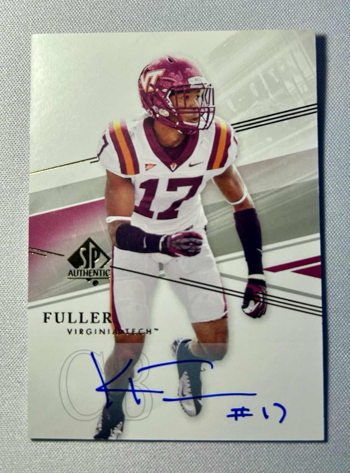 Kyle Fuller SP Authentic #24 Autograph