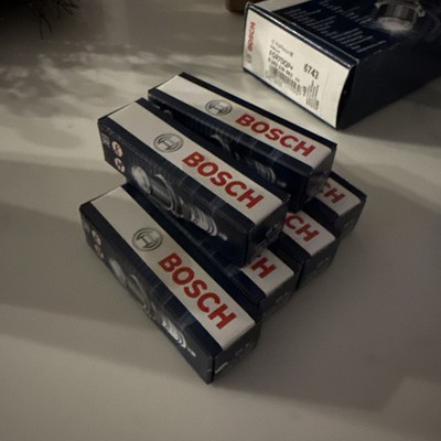 6x Bosch Platinum Spark Plugs FGR7DQP For BMW E39 E46 E83 E36 E53 12120037607