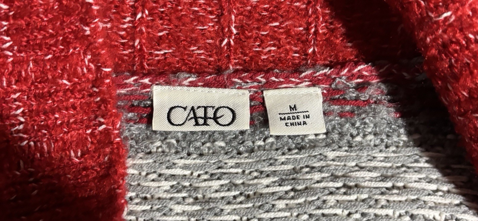 CATO AZTEC Patterned Open Cardigan MULTICOLOR SZ … - image 5