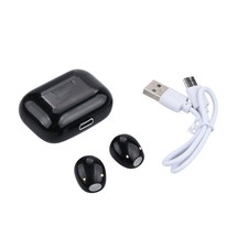 Black High-Performance Bluetooth Earbuds W/Touch Control For Workout/Daily Use