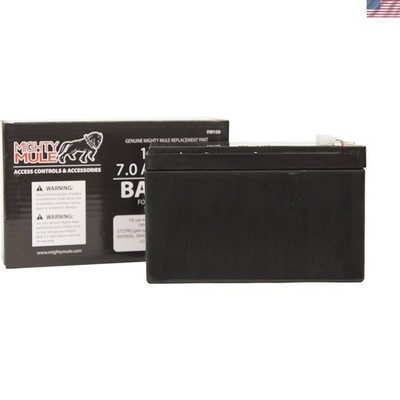 High-Performance 12 Volt Battery for Automatic Gate Openers   3-5  Life