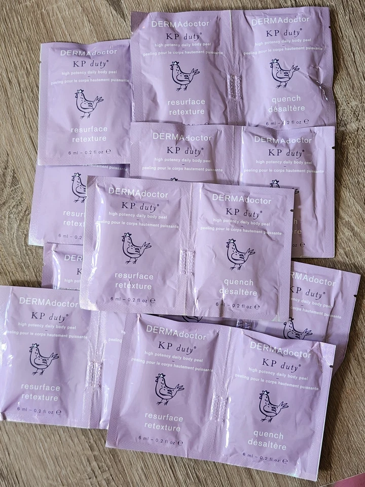18 Pads DERMAdoctor KP duty High Potency Daily Body Peel Resurface & Quench 6ml - Image 3 of 4
