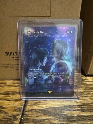 Stay with Me - Rhystic Study (Showcase) Final Fantasy: Through the Ages Foil