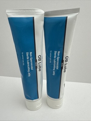 2 X VetOne OB Lube Sterile Non Spermicidal Lubricating Jelly 5oz each Livestock