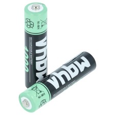 2x Battery Cells AAA for Telekom T-Com Sinus CA34 PA103 1000mAh 1.2V 5.05 per battery