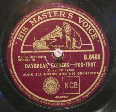 Duke Ellington 78 RPM / Daybreak Express & Dear Old Southland   (522-0725-AN)