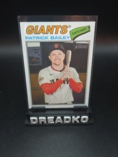 2026 Topps Heritage Baseball Patrick Bailey #57 Giants Base