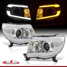 Clear Sequential Led Drl Projector Head Lights Lamps For 2005-2011 Toyota Tacoma Clear Sequential Led Drl Projector Head Lights Lamps For 2005-2011 Toyota Tacoma