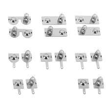 1 Set Battery Springs Metal Battery Contact Plate Replacement Battery Contact