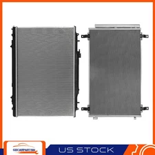 Radiator Aluminum And A/C Condenser Cooling Kit For 2014 2015-2020 Acura MDX