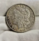 1889 US Morgan Silver Dollar $1 XF (Cleaned)