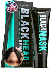 SUNATORIA Original Black Peel Off Face Mask 2.04 Fl Oz Pack of 1 , Turquoise