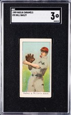 1909 NADJA CARAMELS #E92 BILL BAILEY SGC 3