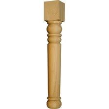 OSBORNE WOOD PRODUCTS 1792WRC 35 1/2 x 5 Massive Arlington Island Leg in