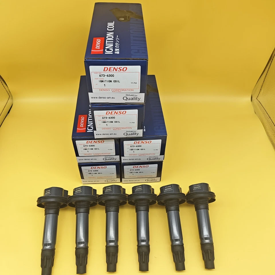 6Pcs DENSO Ignition Coils For 2011-19 Ford F-150 Explorer V6 3.5L UF646 673-6300 Foto 2 de 4