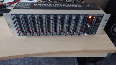 Behringer Eurorack Pro RX1202FX MK2 12-Input Rack-Mount Mic/Line Mixer, Ref 36