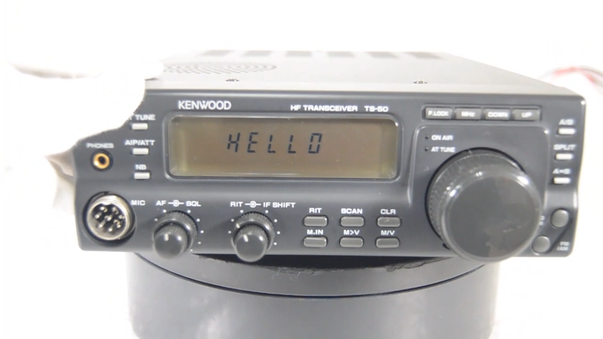 Kenwood TS-50S HF All Mode SSB/FM/AM/CW 100W Transceiver Tested W