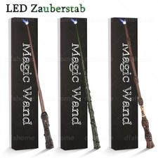 Harry Potter Dumbledore Leuchtender LED Zauberstab Magic Wand Box Geschenk