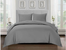 Luxury 100% Egyptian Cotton Duvet Cover Set Bedding Quilt Covers All Sizes UK