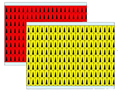 055-0012 Inspection arrows 576pcs Features: self-adhesive yellow ANTISTAT