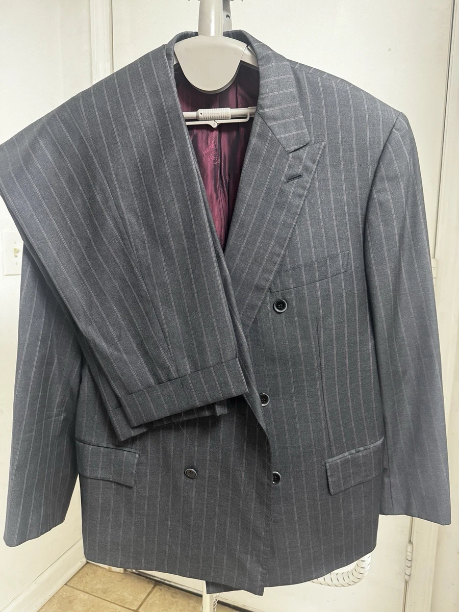 Double-Breasted Striped Suits & Blazers for Men for sale | eBay