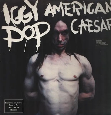 Iggy Pop American Caesar 1ST UK PRESS ON VIRGIN RECORDS NEAR MINT 2xVinyl LP