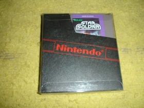 Star Soldier -  NES Game Cartridge With NES sleeve inside a clear case (1985)