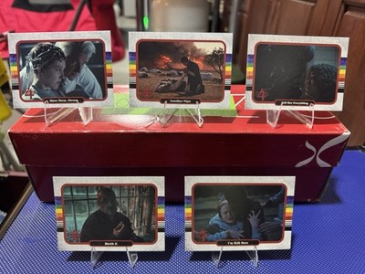 LOT OF 5 Stranger Things 2023 ZeroCool Trading Cards #58 #62 #69 #80 #85
