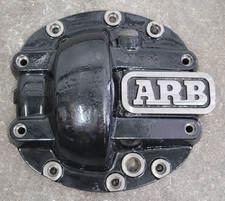 Used- Arb 0750002b Black Differential Cover- Dana 30 - Drain And Fill Plugs- D30