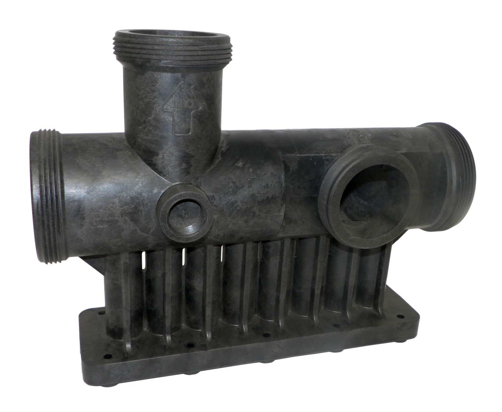 Jandy R0470800 Inlet/Outlet Header Only for Jandy LRZE LRZM 125-400