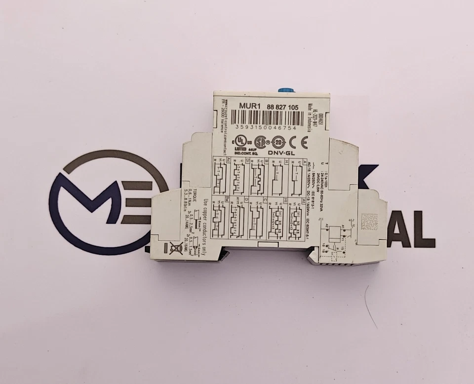 CROUZET MUR1 88827105 TIMER TIMING 0.1S-100H VOLTAGE 24-240VAC/24VDC FAST SHIP - Image 4 of 4