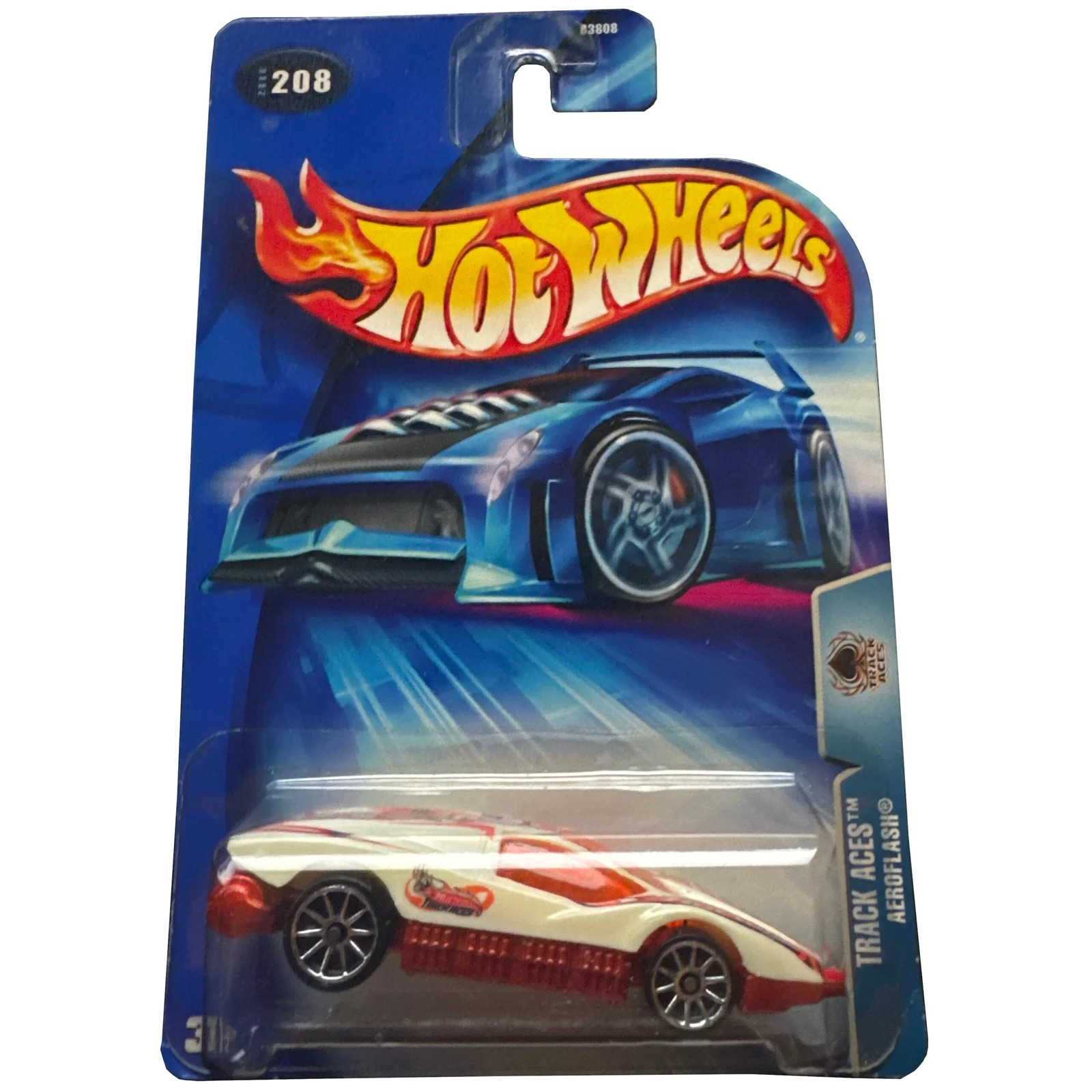 Hot Wheels 2004 Track Aces Aeroflash Toy # B3808
