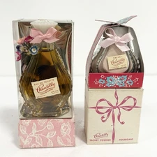 Vintage Houbigant Chantilly Gift Set Eau De Toilette & Sachet Powder Sealed