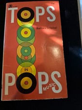 TOPS in POPS MUSIC-paperback-Barbara Scheibel-vintage 1970pendulum press  unad