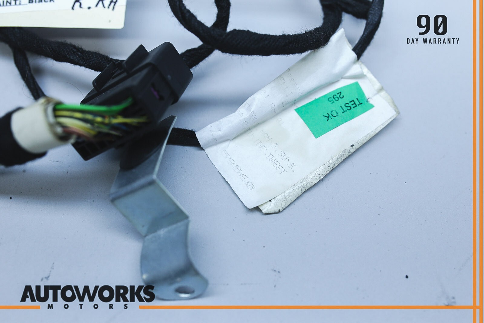 04-08 Maserati Quattroporte M139 Rear Right Passenger Side Door Wire Harness OEM