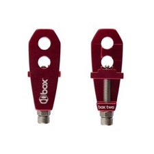 BOX TWO Chain Tensioners BMX PAIR RED