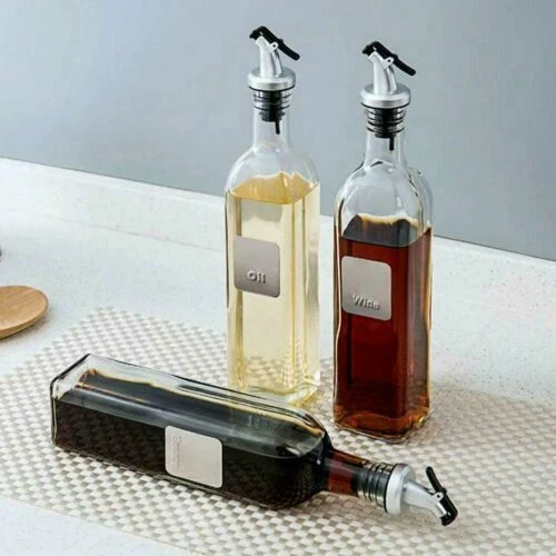 3x Öl Ausgießer Flaschen Ausgießer Schnaps Dosierer Wein Verschluss Küchen - Bild 6 von 7