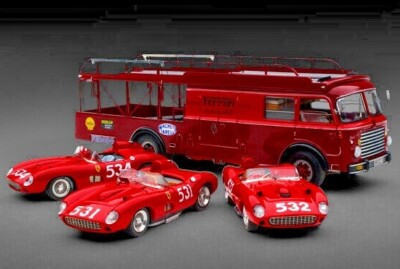 Exoto 43 | Scuderia Ferrari at The Mille Miglia 1957 | # EXO00012GS3